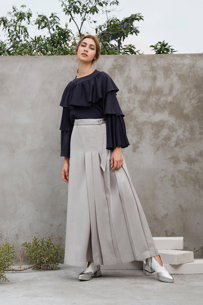 Layered Ruffle Blouse