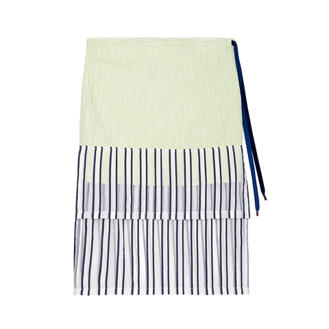Sorbet Stripe Layered  Pencil Skirt