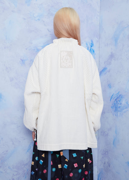 Plushy Drawstring Jacket