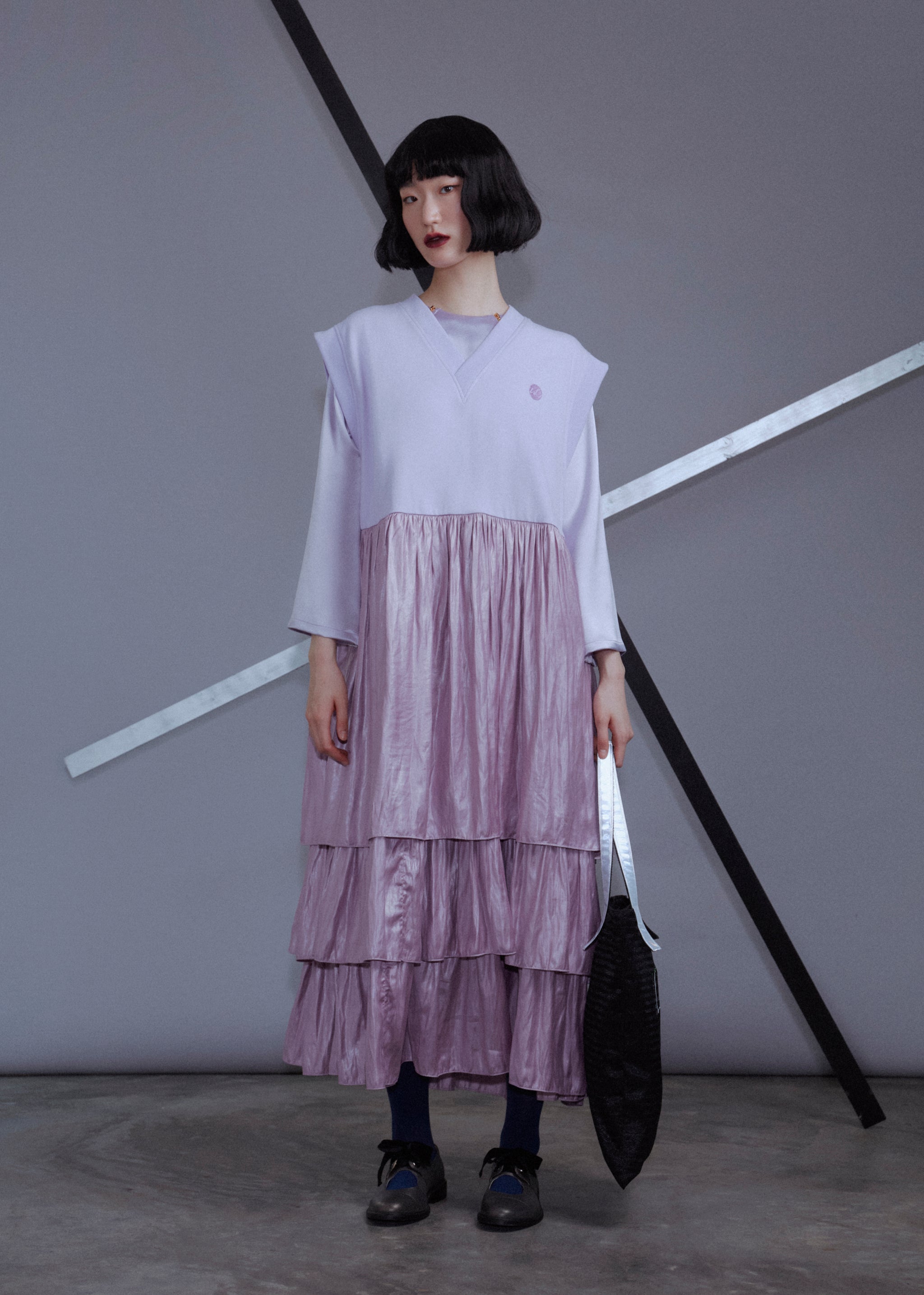 Layered Ruffle Sweat Dress – VL BY VEE