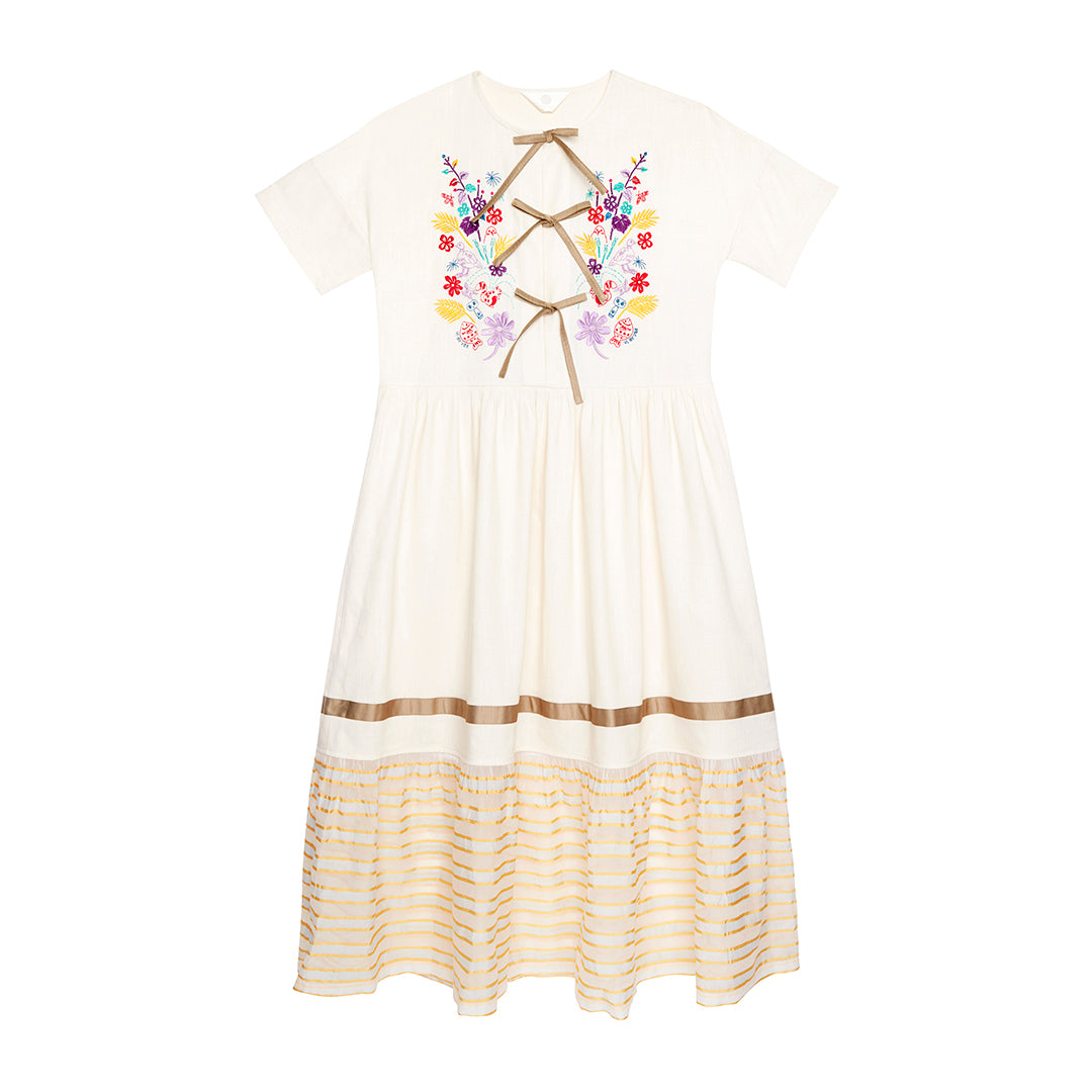 ワンピース maisonmarble Enchanted Bloom Dress Ciel Bloom Dress – MAISON MARBLE