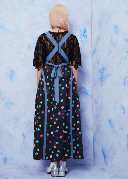 Two-way Symphonic Apron Dress
