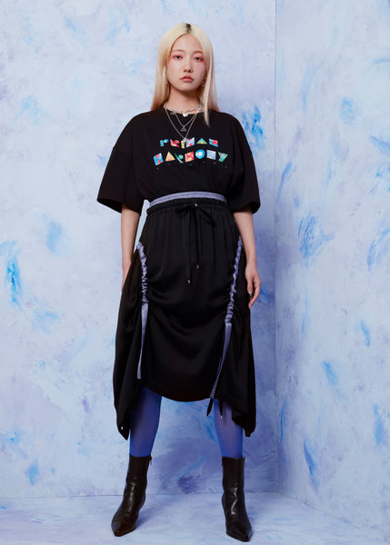 Two-Way Drawstring Skirt