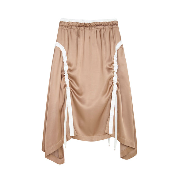 Two-Way Drawstring Skirt