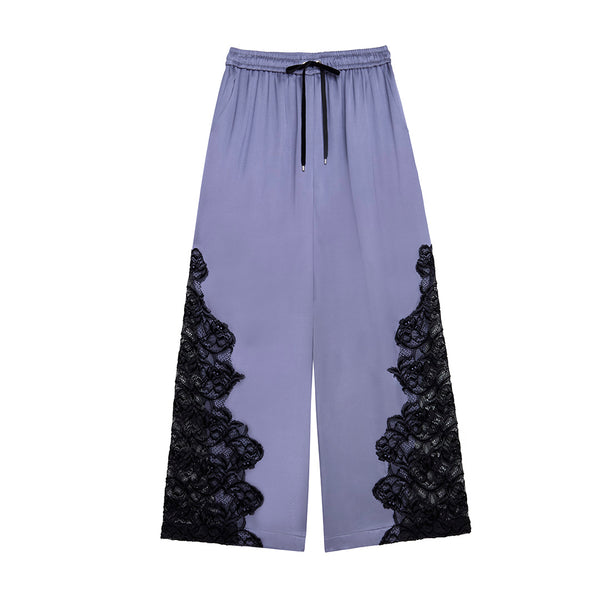 Lacy Glowing  Wide Pants