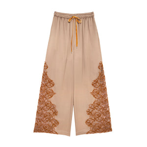 Lacy Glowing  Wide Pants