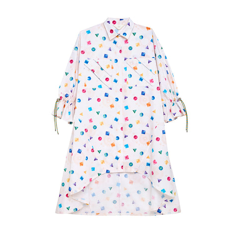 Primal Harmony Shirt Dress