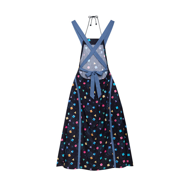Two-way Symphonic Apron Dress