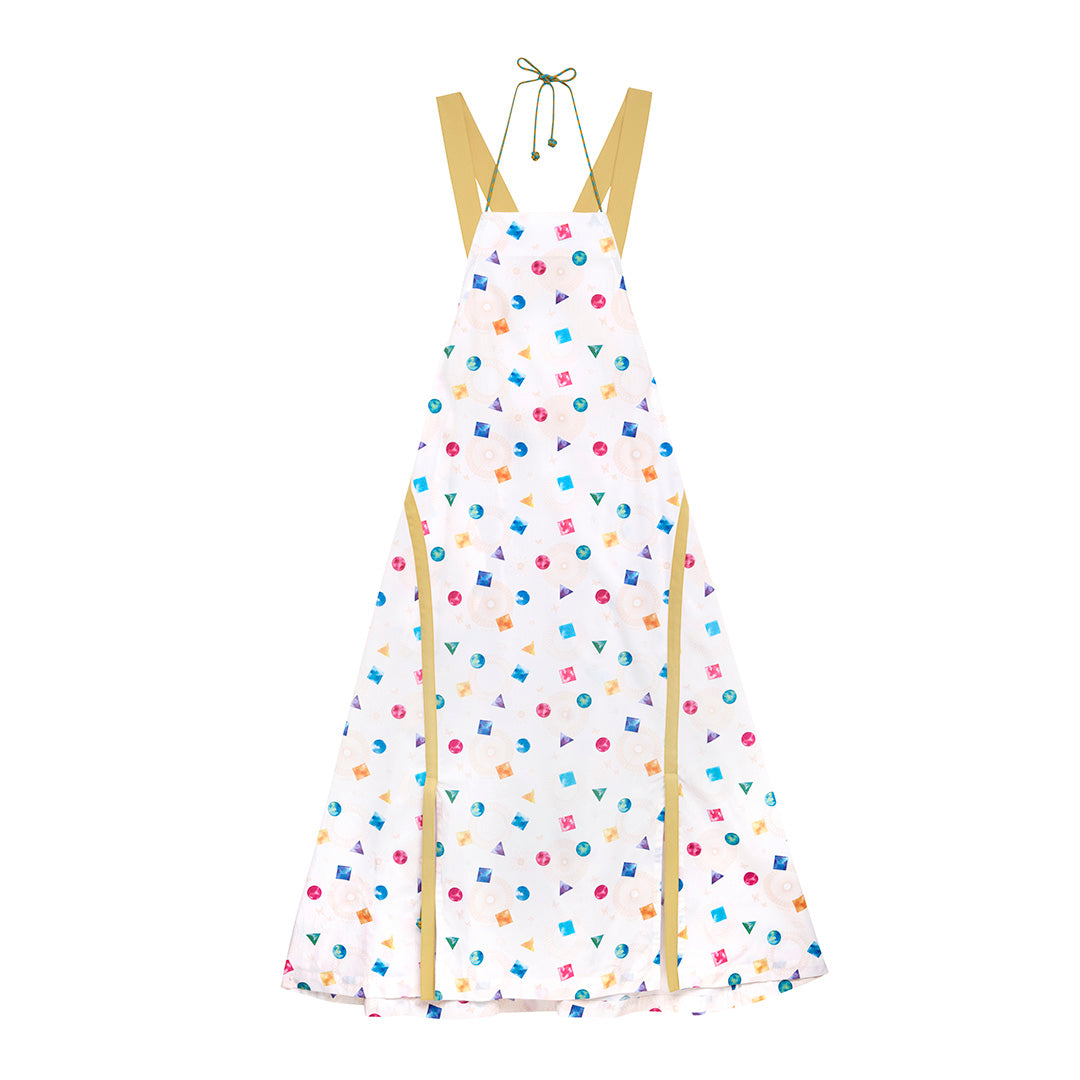 Two-way Symphonic Apron Dress