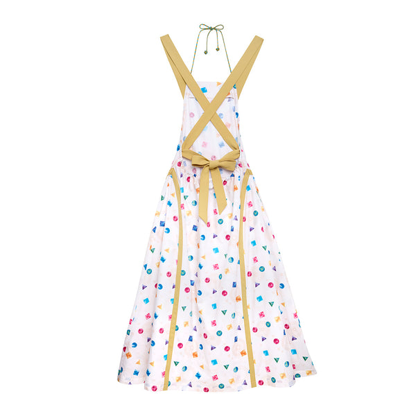 Two-way Symphonic Apron Dress