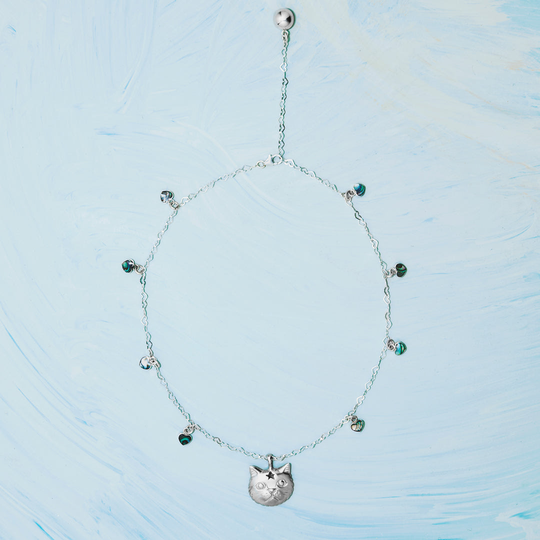 Meow Enchanted  Heart Necklace