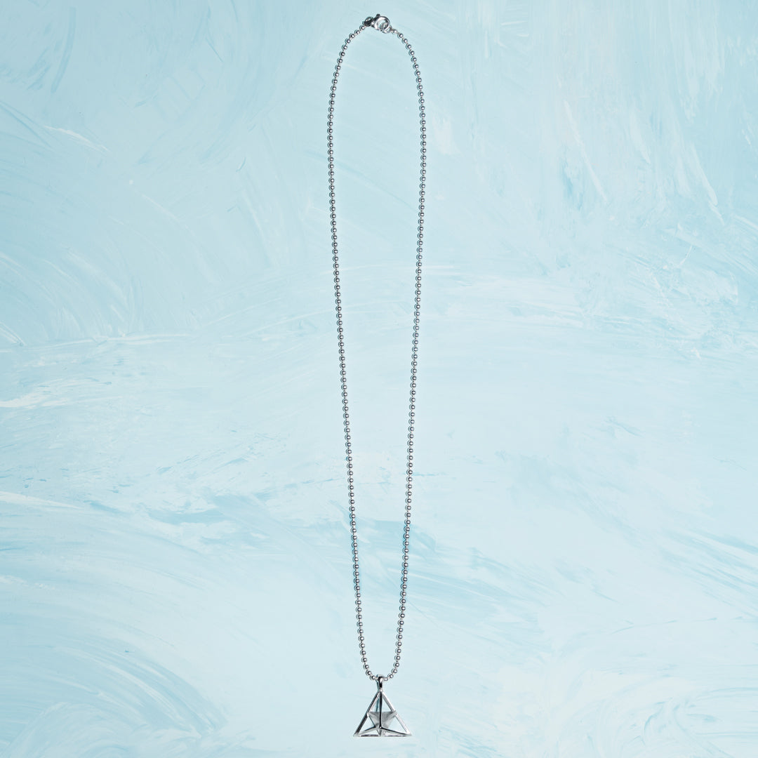 Double Pyramid  Necklace