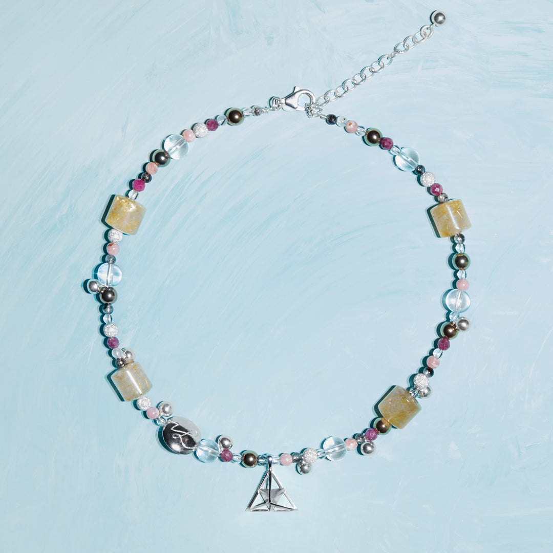 Pyramid Sanctuary  Necklace
