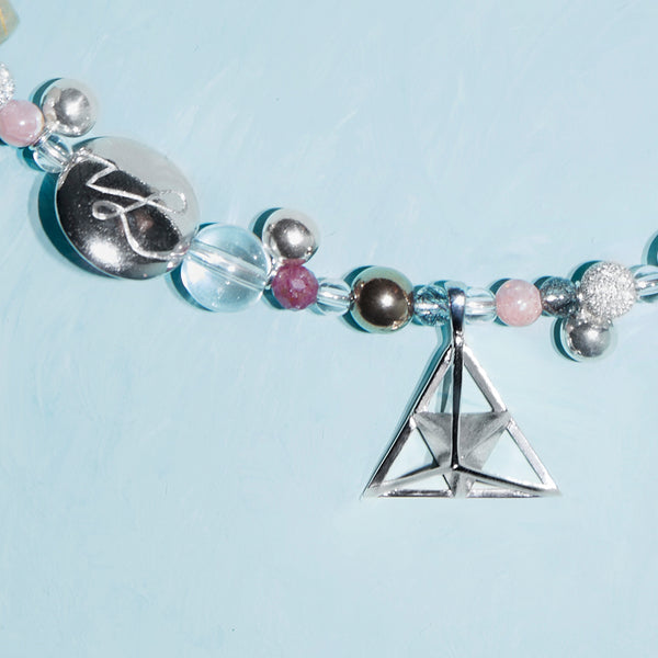 Pyramid Sanctuary  Necklace