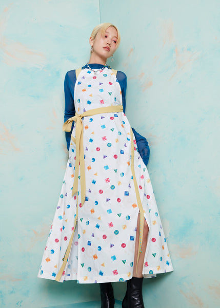 Two-way Symphonic Apron Dress