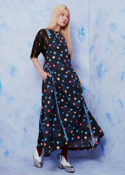 Two-way Symphonic Apron Dress