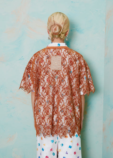 Cosmic Diving  Lace T-shirt