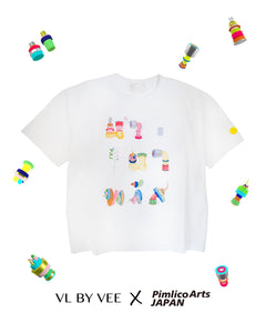 "NANAPLUS" Boxy Oversized Tshirt