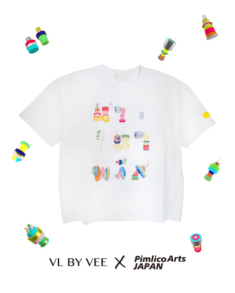 "NANAPLUS" Boxy Oversized Tshirt/ Pre-Order