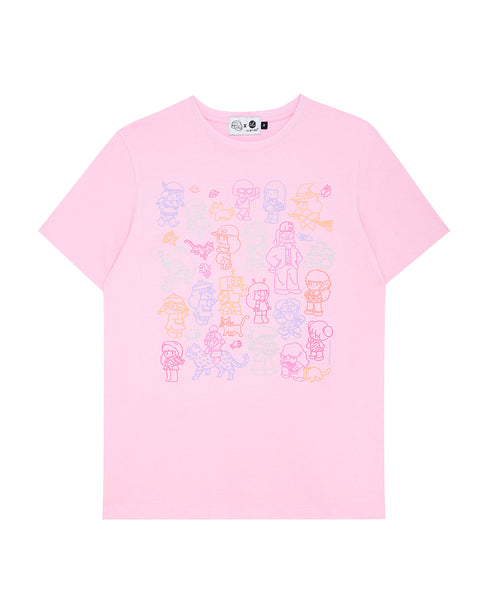 BE-Mix Tshirt/ Pink