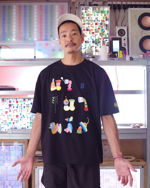 "NANAPLUS" Boxy Oversized Tshirt/ Pre-Order