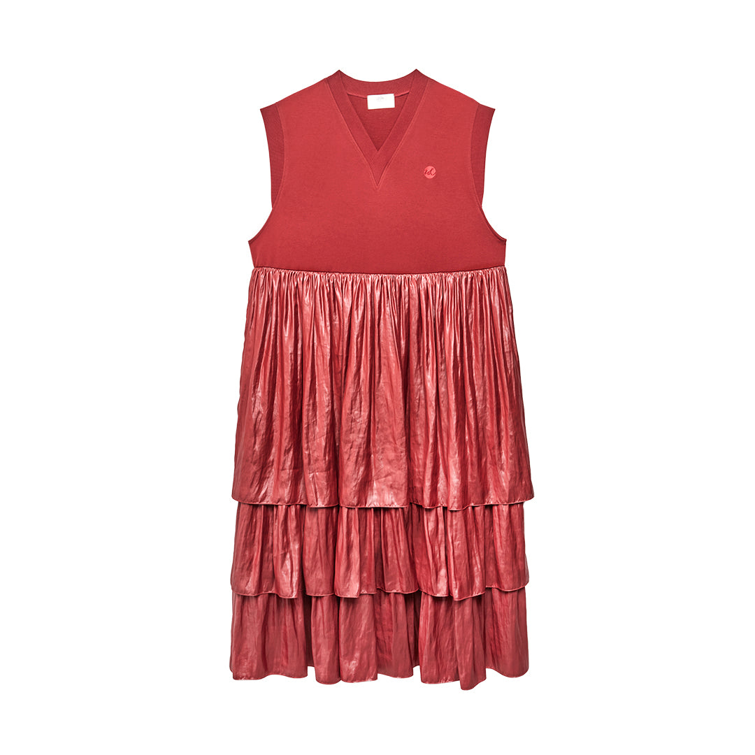 Layered Ruffle Sweat Dress – VL BY VEE