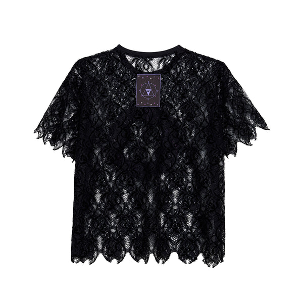 Cosmic Diving  Lace T-shirt
