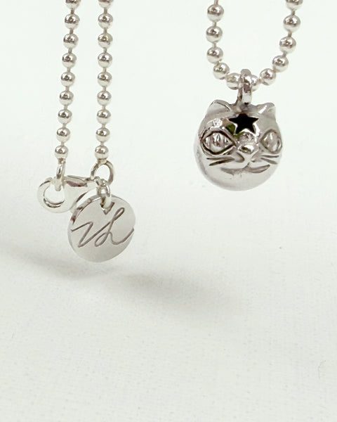 Shooting Star Cat Necklace