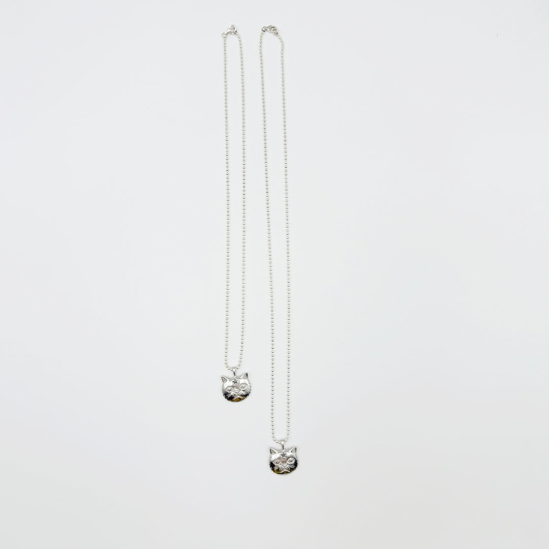 Mystical Cat Charm Necklace