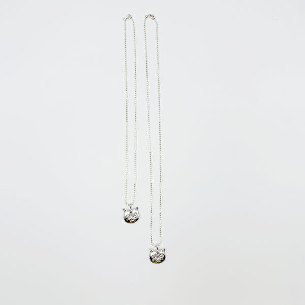 Mystical Cat Charm Necklace