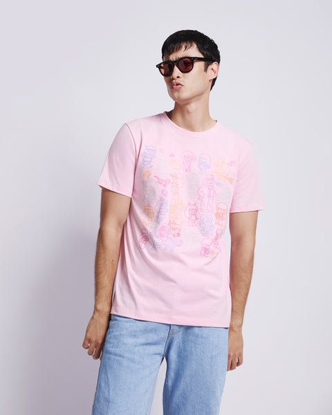 BE-Mix Tshirt/ Pink