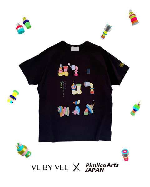 "NANAPLUS" Raglan Sleeves Tshirt/ Pre-Order