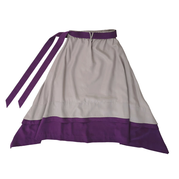 Colorblock Layered Skirt