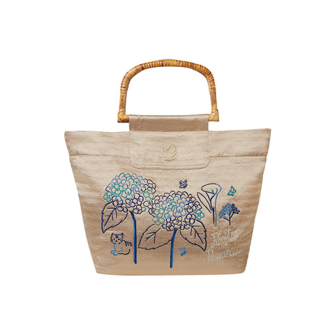 Rattan  Embroidered Glimmer Bag