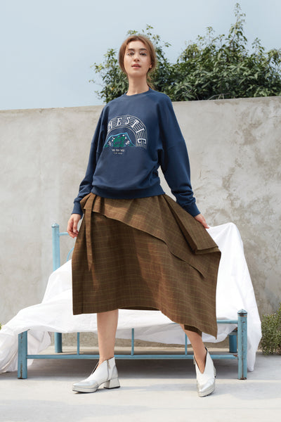 Geo Asymmetric Skirt