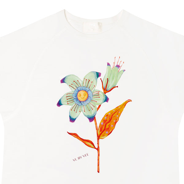 Mythical Flower Oversize Tshirt