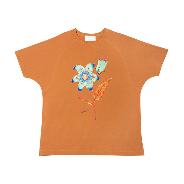 Mythical Flower Oversize Tshirt