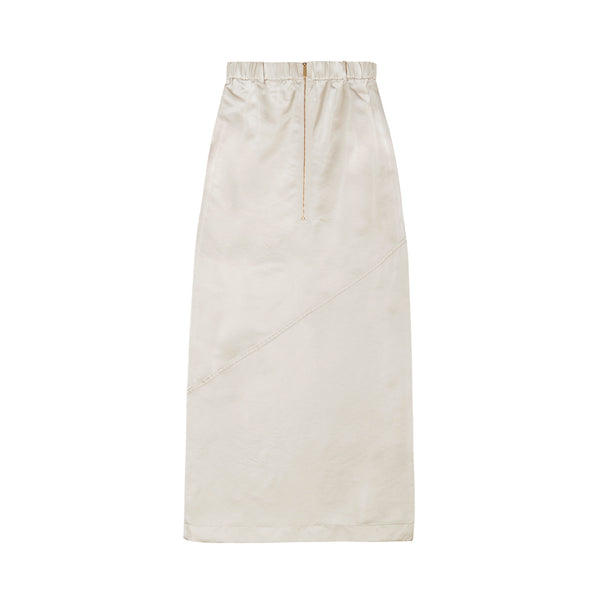 Sample/ Shiny Cloud Long Skirt