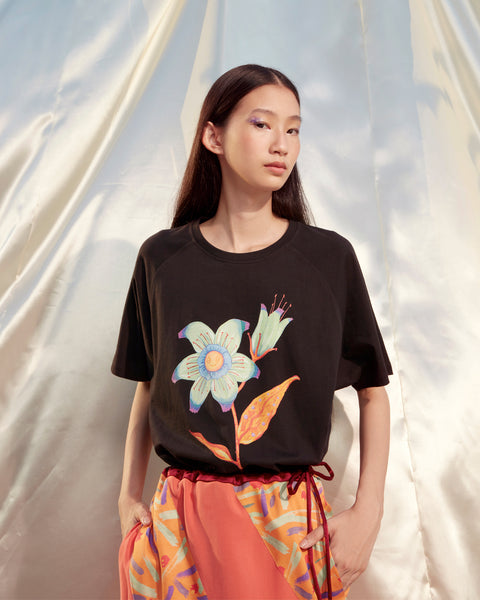 Mythical Flower Oversize Tshirt